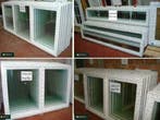 pvc kwarts grijs, antracietgrijs, wit ramen,deuren uit stock, Bricolage & Construction, Châssis & Portes coulissantes, Ophalen of Verzenden