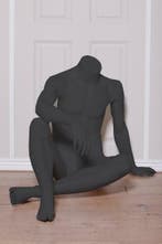 *TIP*  Zittende herenfiguren van merk gruppo corso in zwart, Ophalen of Verzenden