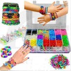 Loom bands elastiekjes, Loombands armbandjes knutselen, Kinderen en Baby's, Nieuw, Knutselen