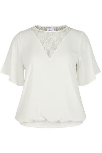 Blouse Zizzi kant detail maat m, Verzenden