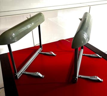 Lampe de table trépied (2) - Métal, Bakélite