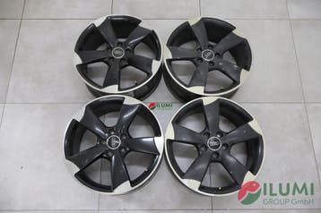 Aluminium Velgen Compleet Audi A3 8P 18 7.5J ET54 5x112, Auto-onderdelen, Verzenden, Gebruikt