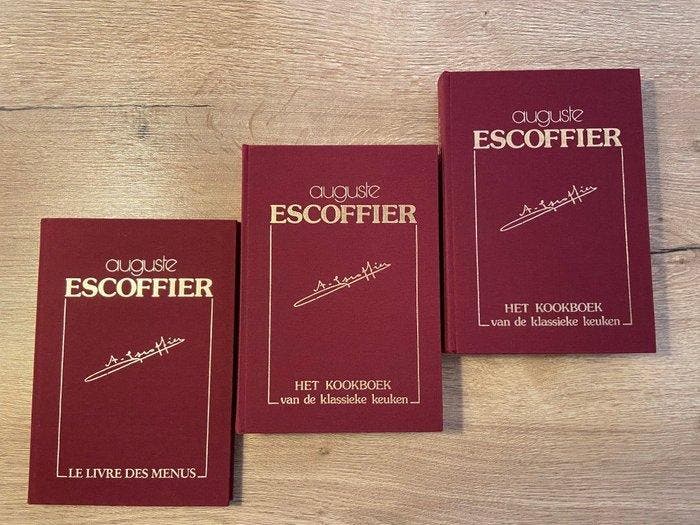 Auguste Escoffier - Het kookboek van de klassieke keuken -, Antiek en Kunst, Antiek | Boeken en Manuscripten
