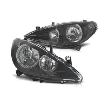 PHARES PEUGEOT 307 01-05 ANGEL EYES FOND NOIR H7 H7, Auto-onderdelen, Verlichting, Verzenden, Nieuw
