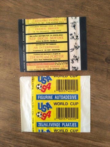 1994, 1974 Panini World Cup Stickers, WC USA 94, WC München, Verzamelen, Nieuw