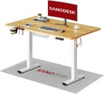 Zit sta bureau - Elektrisch - Verstelbaar - 110x54 cm - Brui, Huis en Inrichting, Verzenden, Nieuw