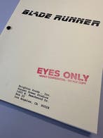 Blade Runner - Script December 22, 1980 - Brighton Prods.,, Nieuw