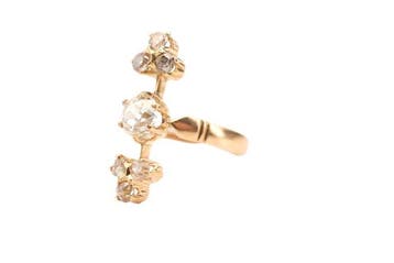 Bague - 19,2 carats Or jaune - Diamants, Handtassen en Accessoires, Ringen, Nieuw