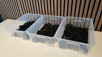 Lego Onderdelen - 1000 Pieces - Zwart