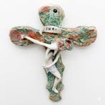 Crucifix - Keramiek - 1950-1960