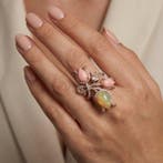 Bague - 18 carats Or jaune - 1.50ct. tw. Diamant (Naturelle), Nieuw