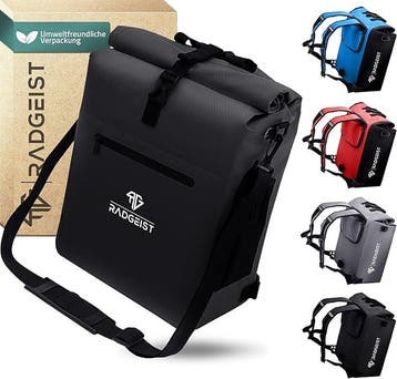 2dekans | RADGEIST 3in1 fietstas - Waterdicht - Snelsluiting, Vélos & Vélomoteurs, Accessoires vélo | Sacoches, Ophalen of Verzenden