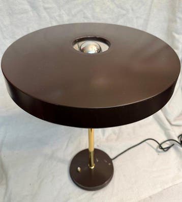 Philips - Louis Kalff - Lampe de bureau - TIMOR 69 - Laiton,