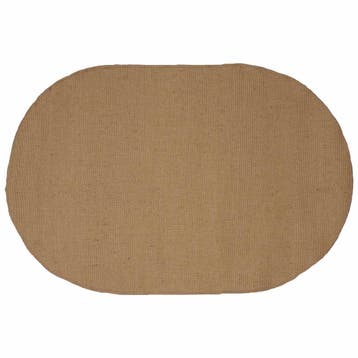 vidaXL Vloerkleden Naturel 100 x 152 cm Jute, Verzenden