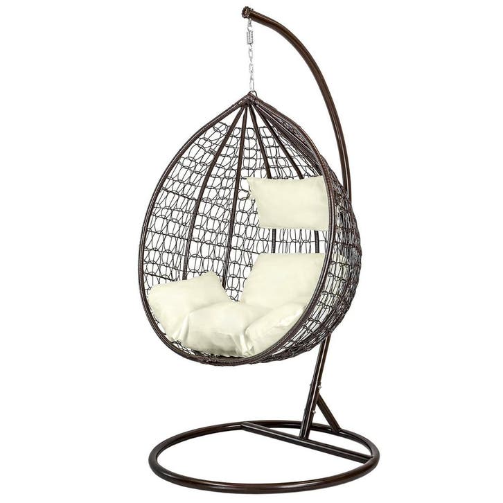 Hangstoel | Buiten/Binnen | Nieuw | Beste Prijs, Tuin en Terras, Hangmatten, Met standaard, Buiten, Nieuw, Eenpersoons, Ophalen of Verzenden