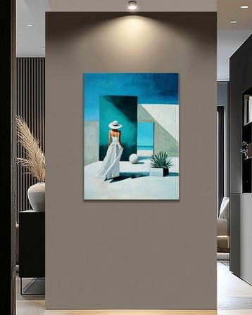 ② Pippo - The Sunlit Absence — Kunst | Schilderijen | Modern — 2dehands