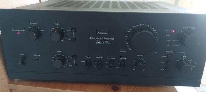 Sansui - AU-719 Solid state geïntegreerde versterker, Audio, Tv en Foto, Radio's