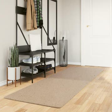 vidaXL Vloerkleed HUARTE laagpolig zacht wasbaar 80x250 cm, Verzenden, Nieuw