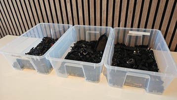 Lego Onderdelen - 1000 Pieces - Zwart, Enfants & Bébés