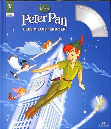 Peter Pan - lees & luisterboek - Disney 9789047615040 Disney, Verzenden, Disney