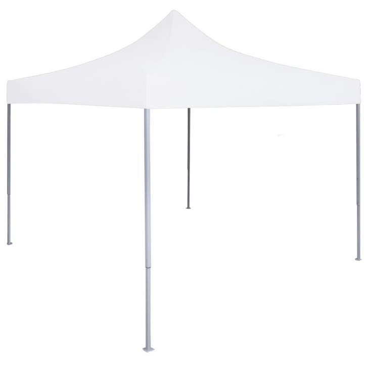 vidaXL Partytent professioneel inklapbaar 2x2 m staal wit, Tuin en Terras, Partytenten, Nieuw, Verzenden