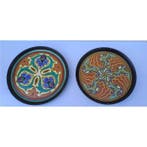 Wandbord (2) - Keramiek - Art Deco wandplaten