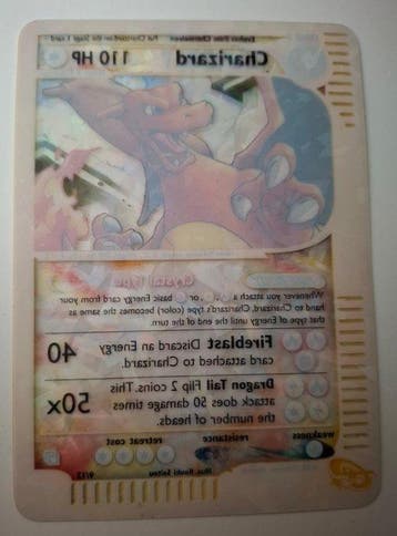 Pokémon - 1 Card - Dracaufeu 9/12 - WOTC - Skyridge