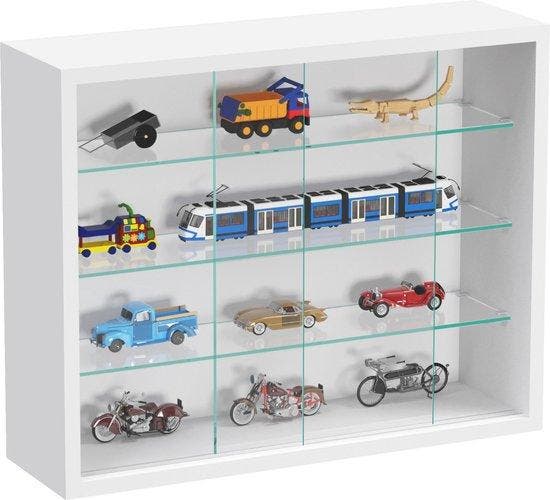 2dekans | Vitrinekast staande hangende wandvitrine -, Maison & Meubles, Armoires | Vitrines, Enlèvement ou Envoi