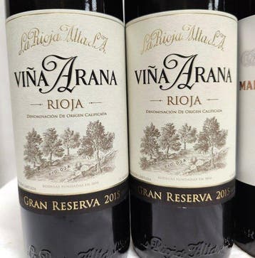 2015 La Rioja Alta, Viña Arana, gran reserva x2 & 2021