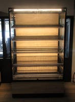 ACTIE! Broodstelling met 2 glazendeuren, B125 x D60 x, Zakelijke goederen
