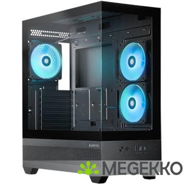 Chieftec Vista Midi Tower Zwart, Verzenden, Nieuw