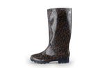 Xq Footwear Regenlaarzen in maat 39 Panter, Verzenden, Regenlaarzen