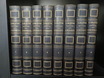 Raffet - Histoire des Girondins (Completo in 8 Volumi) -