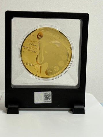Tsjaad. 5000 Francs 2023, Girl with a Pearl Earring, Postzegels en Munten