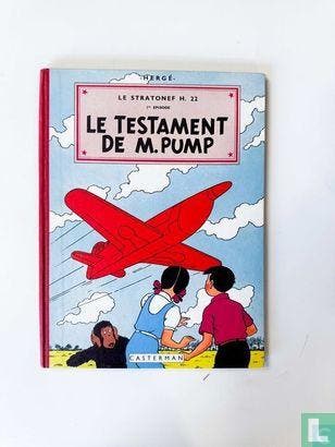 Jo, Suus en Jokko - Het testament van Mr. Pump  - 1959, Boeken, Eén stripboek, Verzenden, Gelezen, Remi, Georges.