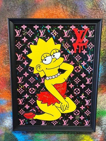 CASH - LISA SIMPSON by LOUIS VUITTON !