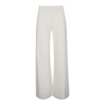 Nenette • gebreide wollen pantalon Yost • M, Kleding | Dames, Maat 38/40 (M), Verzenden, Wit, Nenette