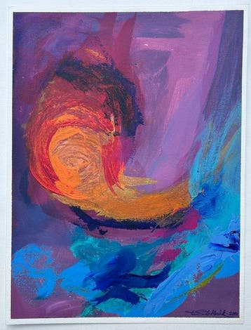 Venke Sletbakk (1940-2017) - Abstraction