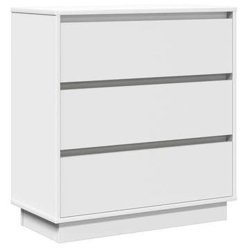 Nachtkastje Wit | Tweede kansje | OP = OP, Huis en Inrichting, Slaapkamer | Nachtkastjes, Gebruikt, Minder dan 45 cm, Verzenden