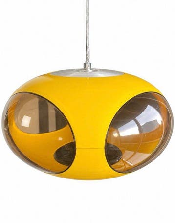 Massive - Lamp - Plastic - Vintage UFO Bug Eye lamp, Antiek en Kunst