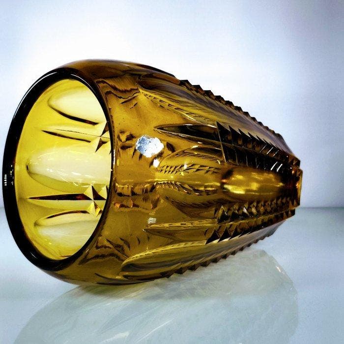 Walther Sachsenglas - August Walther & Sohne - Vaas -, Antiek en Kunst, Kunst | Designobjecten
