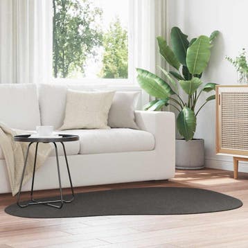 vidaXL Tapijt HUARTE Antraciet 120 x 170 cm Polyester, Verzenden, Nieuw