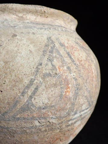 Filistijn Terracotta Vaas van tweekleurig aardewerk –