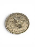 Espagne. Gobierno Provisional. 5 Pesetas 1870*70 SNM (Sans
