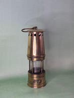Olielamp - Messing - Elegante Mijnwerkerslamp
