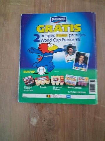 1998 Panini WK 1998 Frankrijk - 1 Album incomplet - Good, Verzamelen, Nieuw