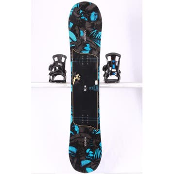 144 dames snowboard SALOMON WONDER, Black/blue, CAMBER (TOP, Verzenden