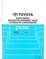1997 TOYOTA PICNIC CHASSIS & CARROSSERIE WERKPLAATSHANDBOEK