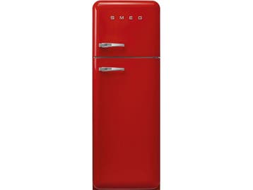 Smeg FAB30RR1 - Koel-vriescombinatie - 293 liter - Rood, Verzenden, Zo goed als nieuw