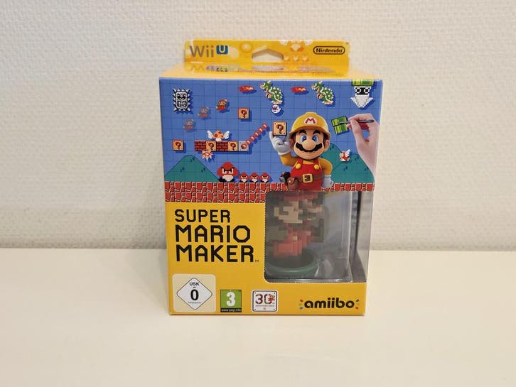 Nintendo Wii U - Super Mario Maker + Amiibo - Big Box (1), Consoles de jeu & Jeux vidéo, Jeux | Nintendo Wii U, Envoi